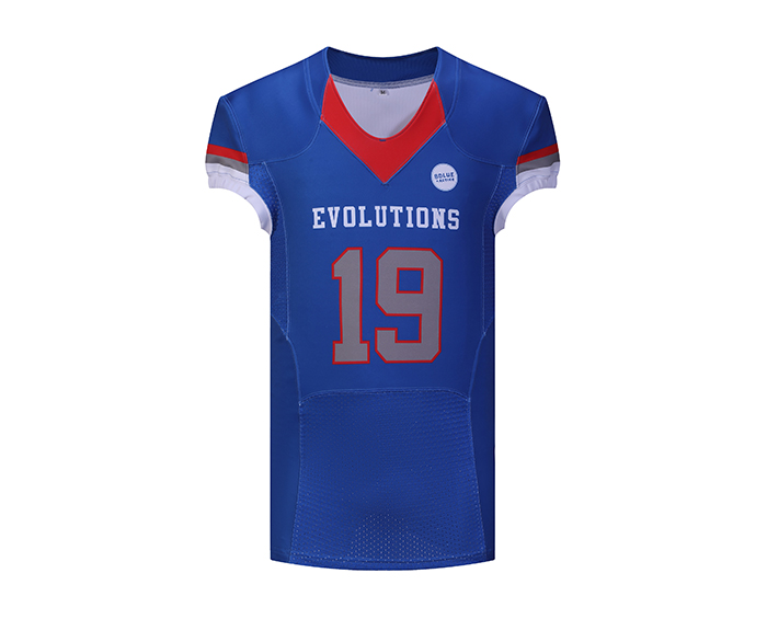 DBLUE custom Football Jersey 